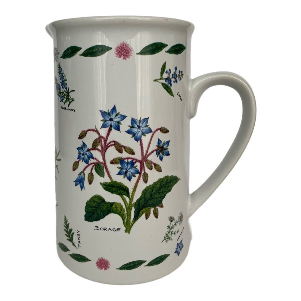 FLORAL PITCHER BY KENT POTTERY, ENGLAND‎